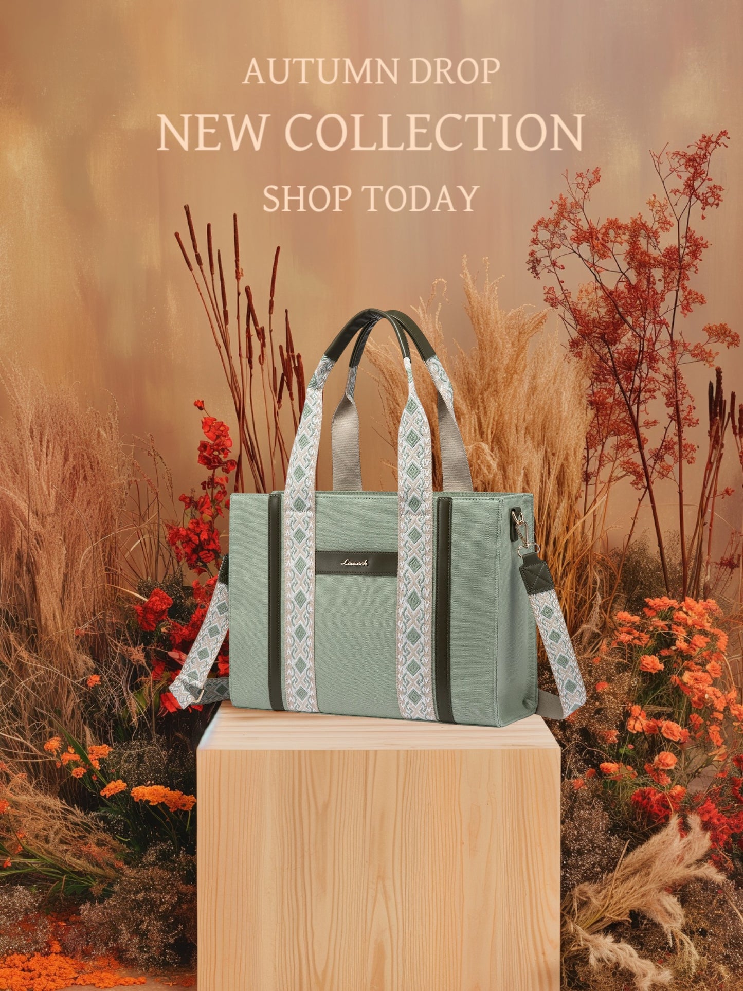 The modern Tote Bag🍁✨lovevook Fall new collection