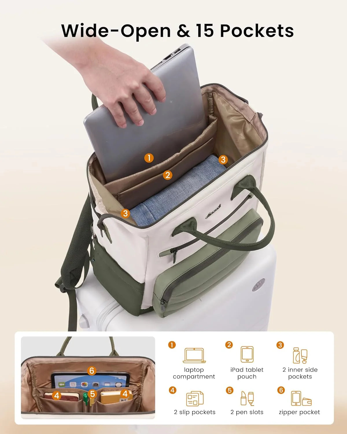 Averra 🌿Backpack (15.6 inch)