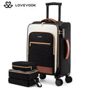 Jetsetter Carry-On By Lovevook (20inch) with 3 pcs Organizers