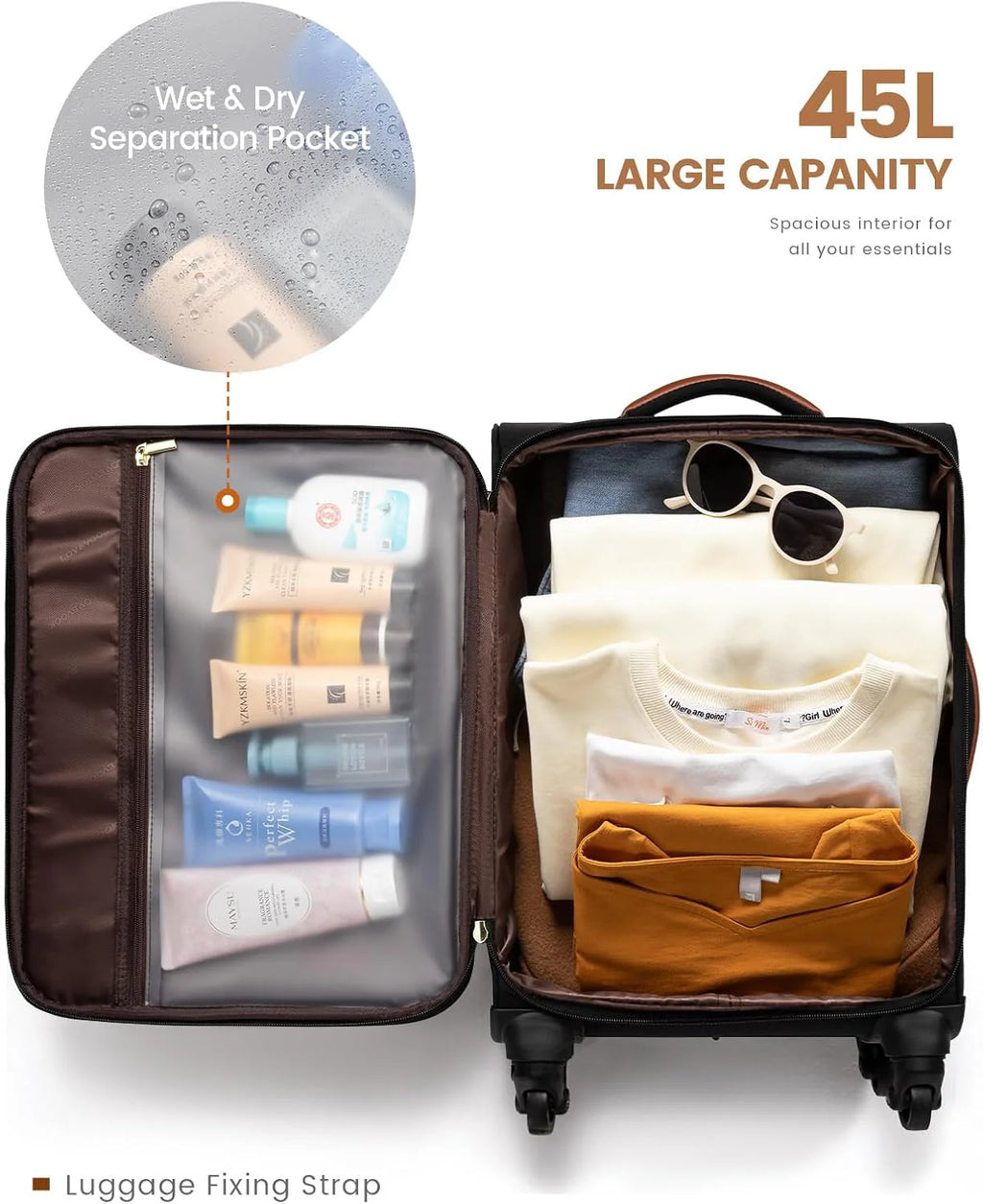 Wanderlust Traveler Carry-on By Lovevook (20inch)