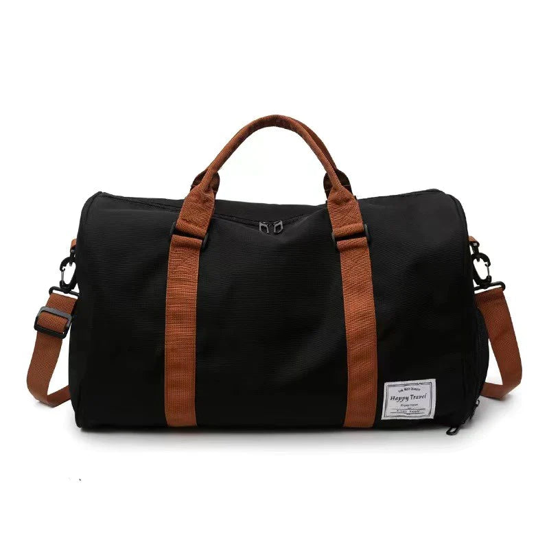 Duffel Bag / Large Travel Duffel Sports Bag with Shoes Compartment