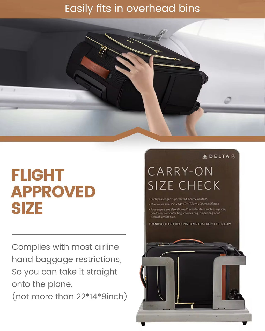 Wanderlust Traveler Carry-on By Lovevook (20inch)