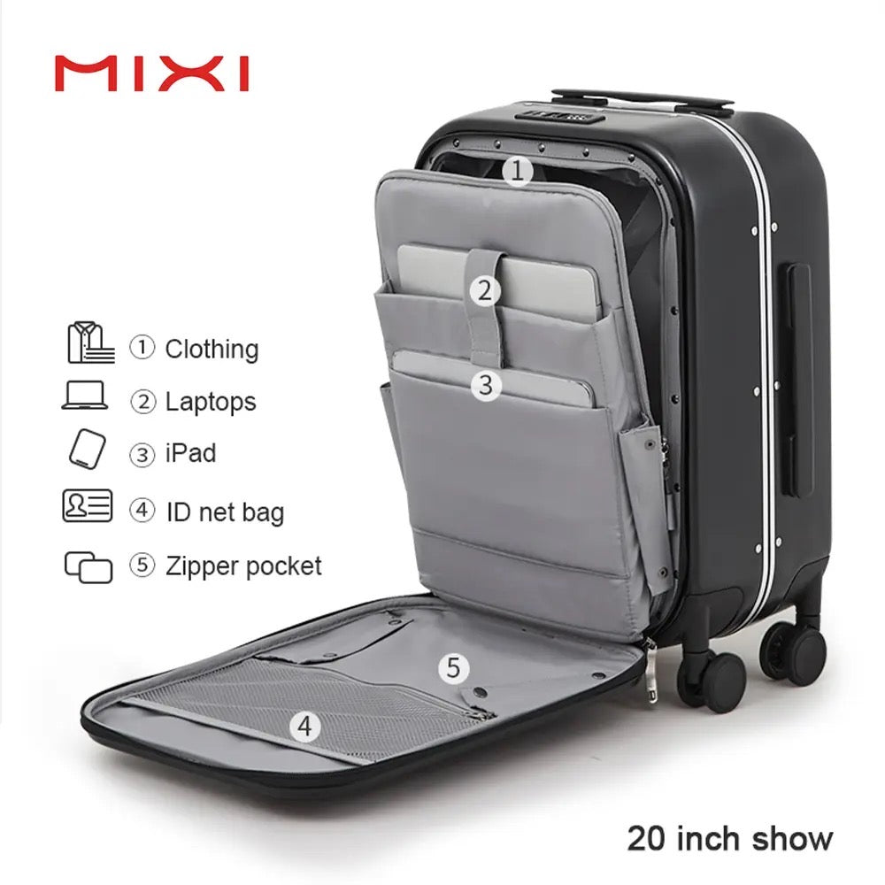 Grey Mixi Suitcase (23kilos)