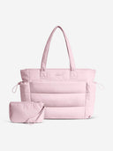 The Rosalie Tote (2pcs)- Blush Pink. 15.6✳️