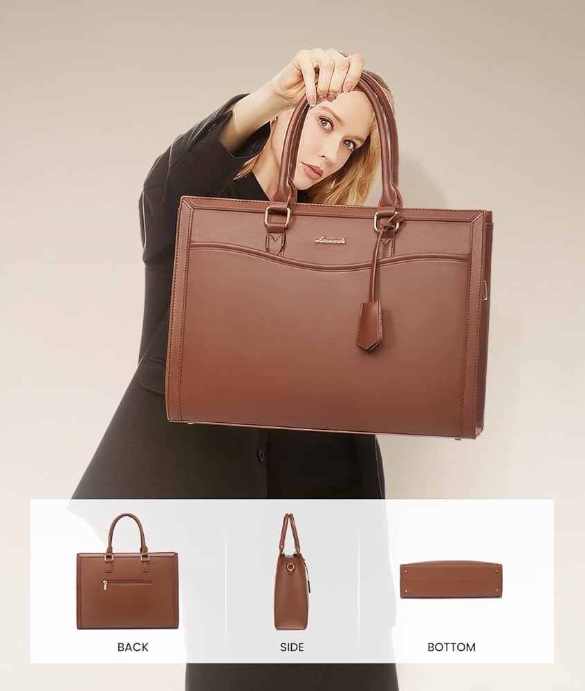 🍂 The Poléne Bag 🍂 ( Full Brown )15.6inch