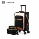 Jetsetter Carry-On By Lovevook (20inch) with 3 pcs Organizers