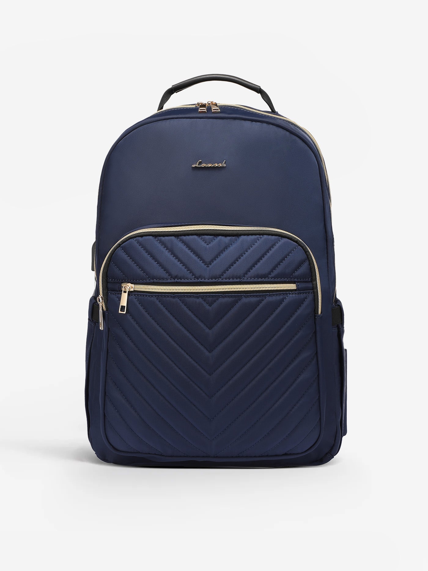 Lovevook 15.6" Navy Waterproof Laptop Backpack | Work & Travel Bag🌟