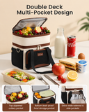 LOVEVOOK Expandable Insulated Lunch Tote – 15L