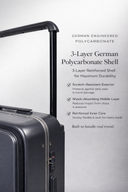 Transit Pro 24 ✈️ Front Opening Smart Suitcase - One piece