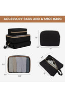 Jetsetter Carry-On By Lovevook (20inch) with 3 pcs Organizers
