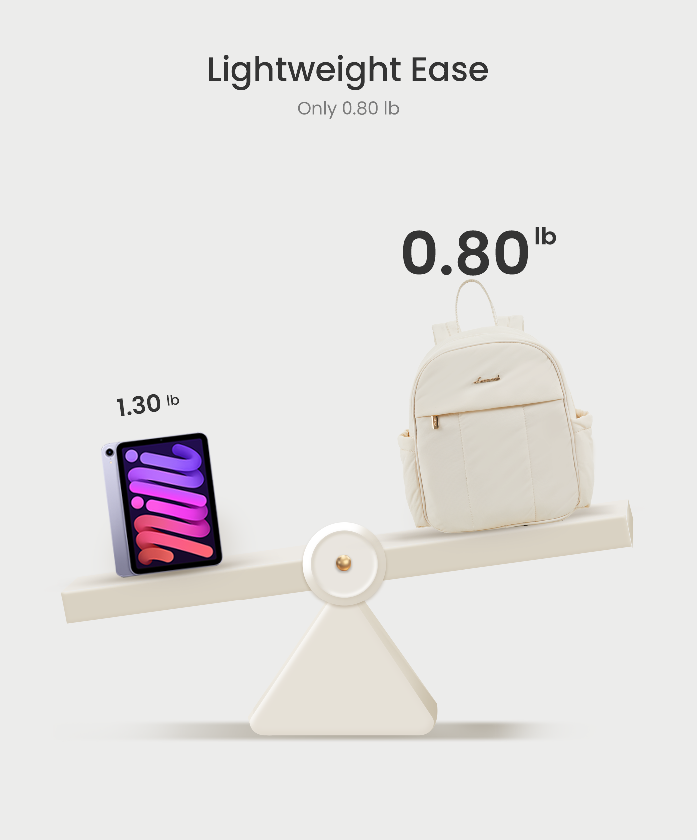 Feather-Light Mini Backpack — LOVEVOOK (0.80 lb)New Collection