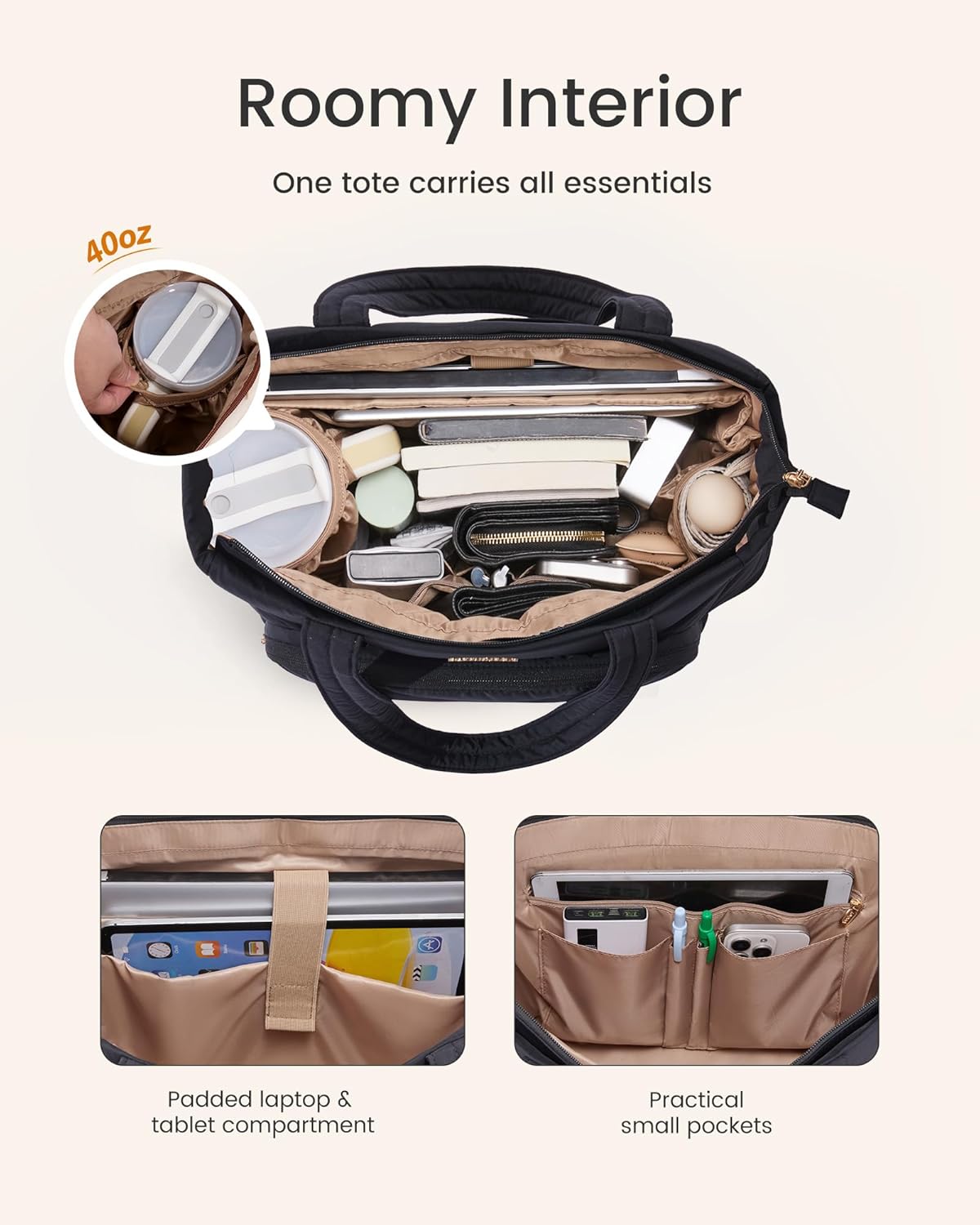 ✨ Featherlight Puffer Tote