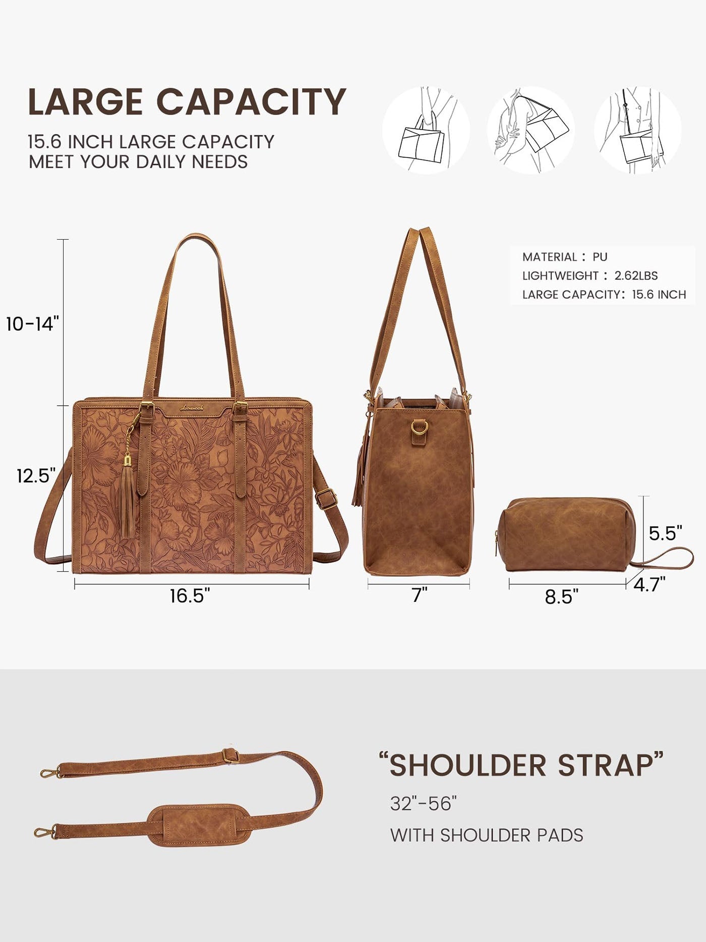 Lovevook Flora Luxe Tote