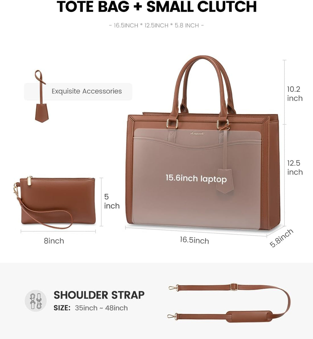 🍂 The Poléne Bag 🍂 ( Full Brown )15.6inch