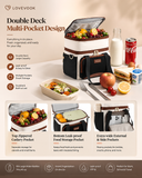 LOVEVOOK Expandable Insulated Lunch Tote – 15L