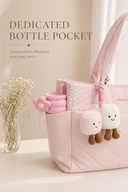 2Pcs Lightweight puffy Tote Bag( 15.6inch ) 💕 2026 Design