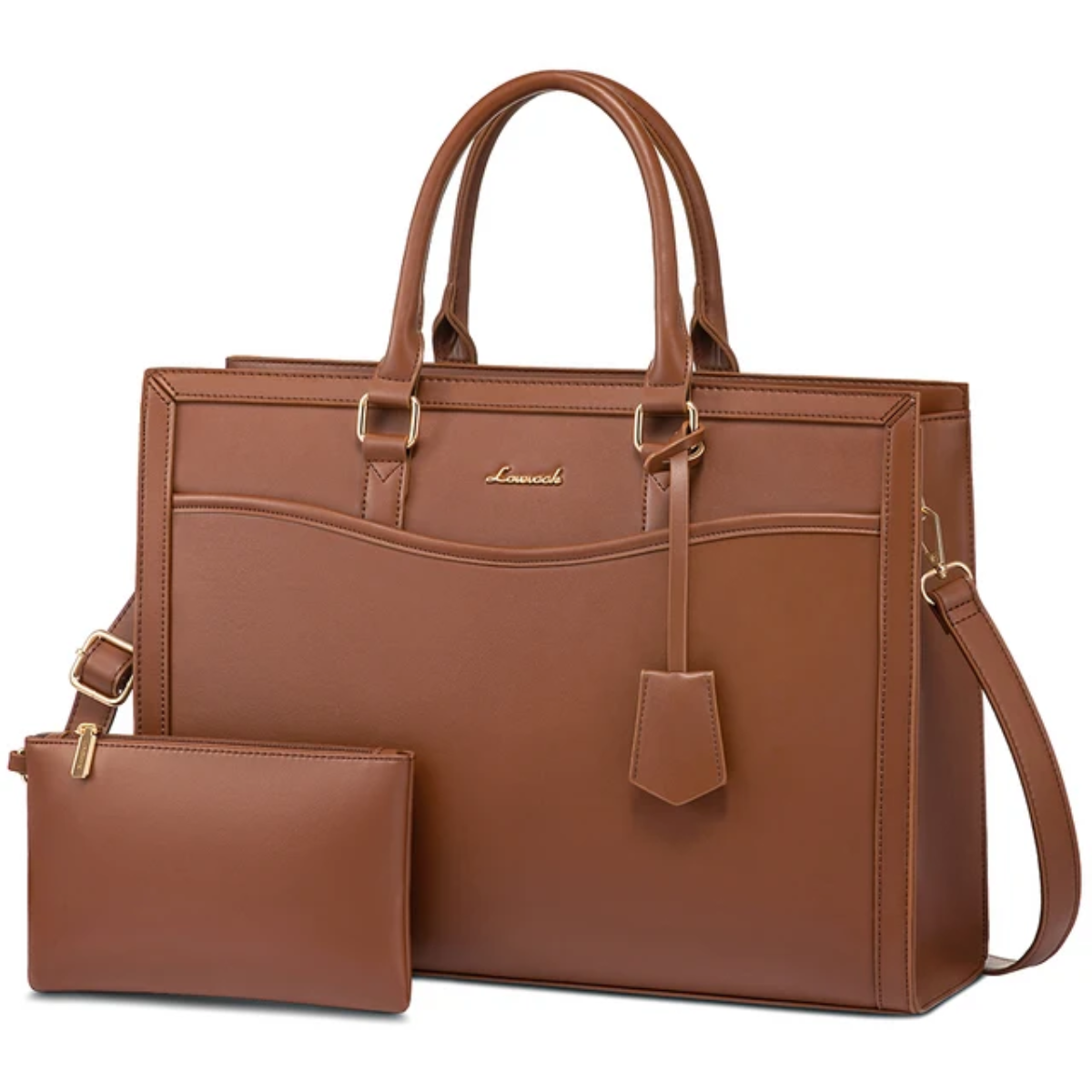 🍂 The Poléne Bag 🍂 ( Full Brown )15.6inch