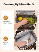 LOVEVOOK Expandable Insulated Lunch Tote – 15L