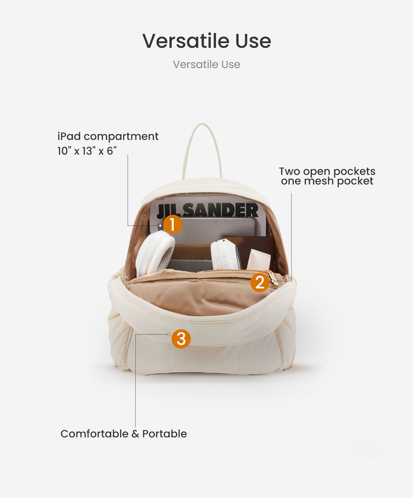 Feather-Light Mini Backpack — LOVEVOOK (0.80 lb)New Collection