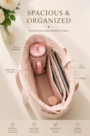 2Pcs Lightweight puffy Tote Bag( 15.6inch ) 💕 2026 Design