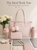 2Pcs Lightweight puffy Tote Bag( 15.6inch ) 💕 2026 Design