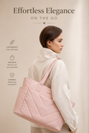 2Pcs Lightweight puffy Tote Bag( 15.6inch ) 💕 2026 Design