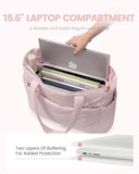 2Pcs Lightweight puffy Tote Bag( 15.6inch ) 💕 2026 Design