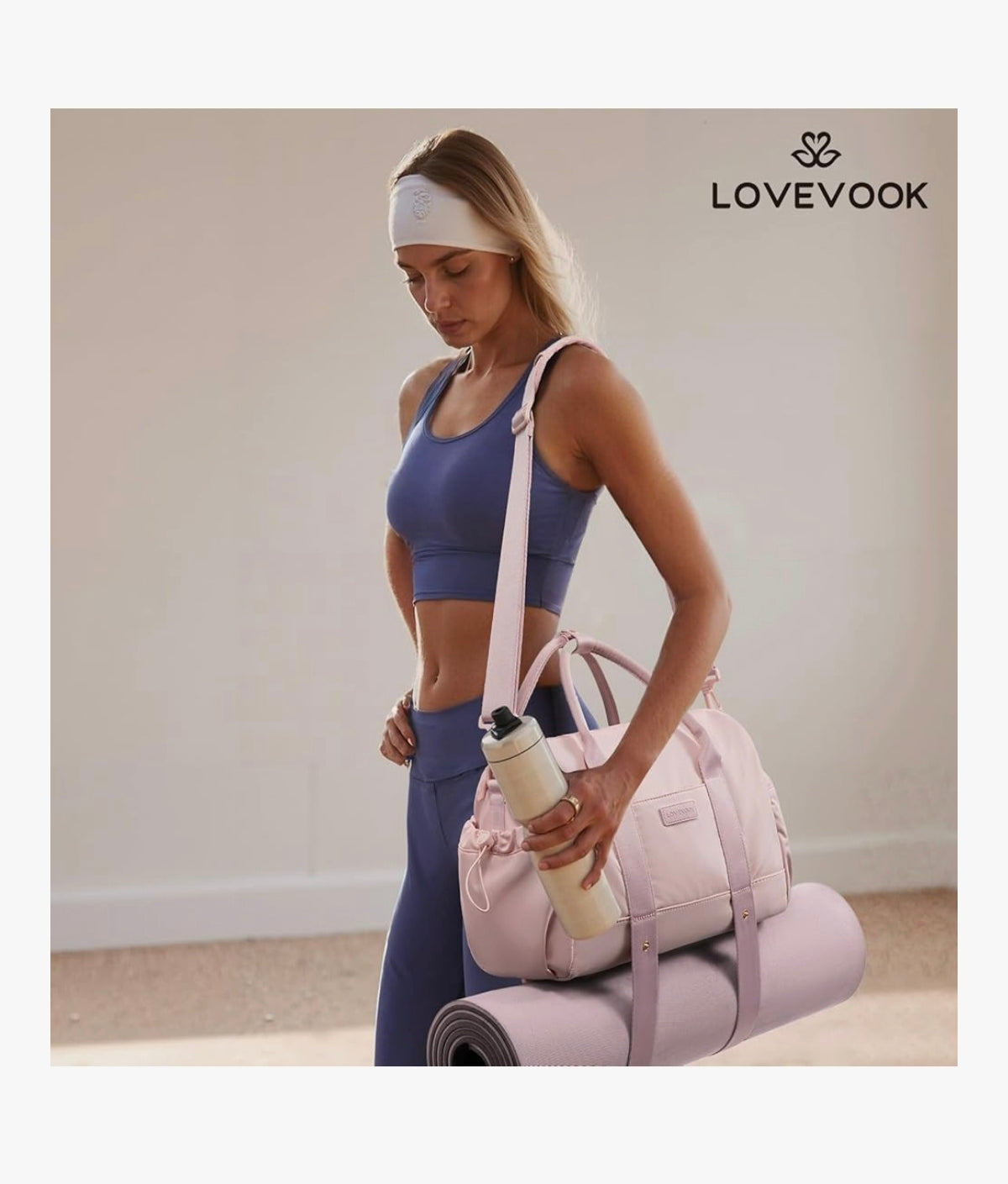 Blush Aura (waterproof)Gym Bag💕