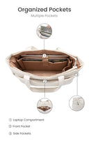 2Pcs Lightweight puffy Tote Bag( 15.6inch ) 💕 2026 Design